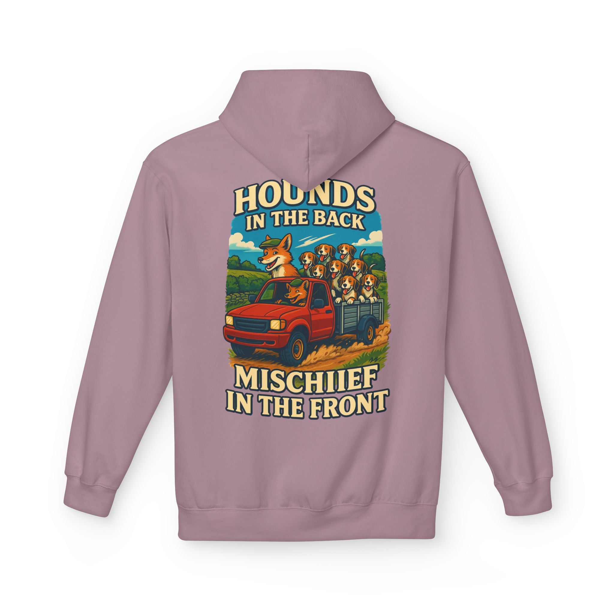 Woman's Hounds In The Back Hoodie