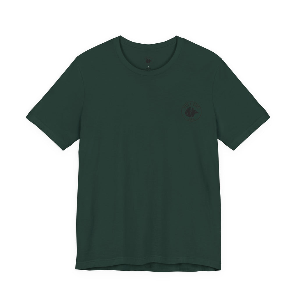 Men's Hounds in the Back, Mischief in the Front Tee
