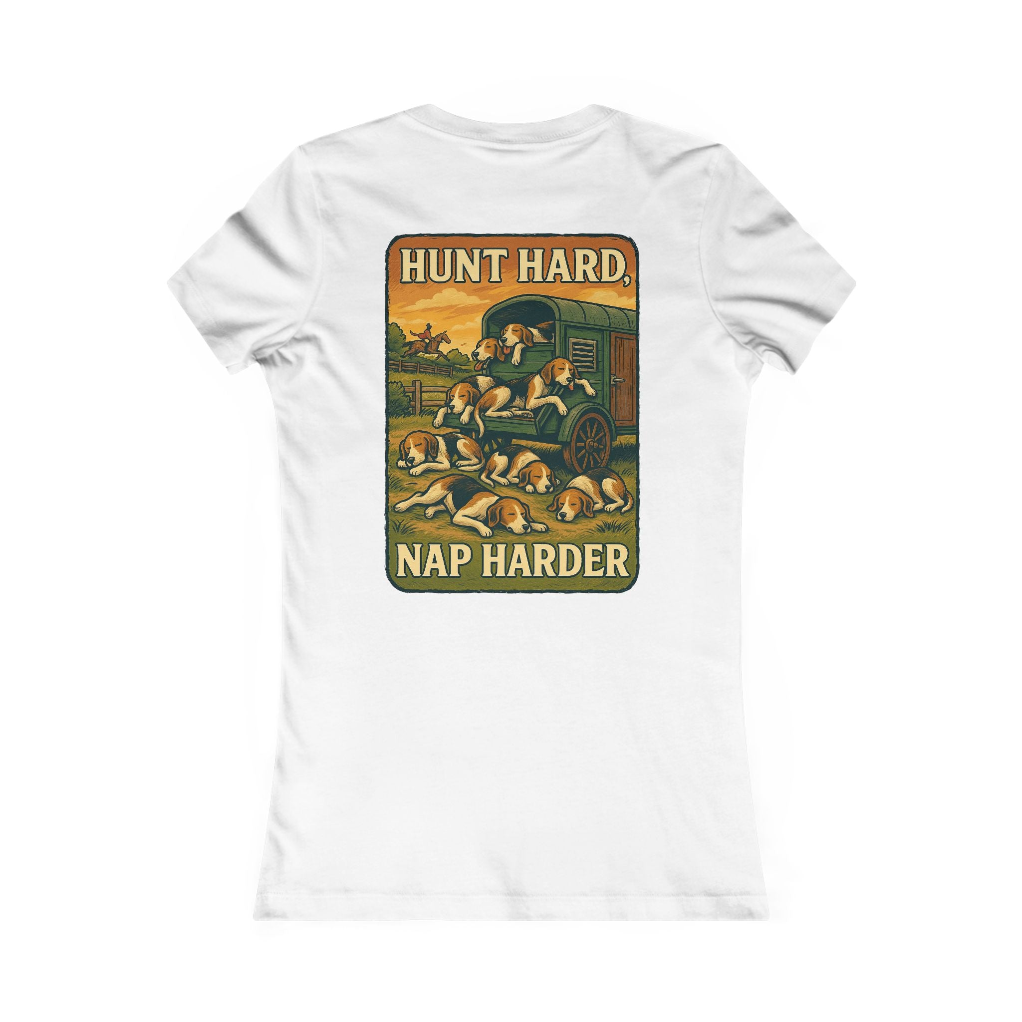 Woman’sHunt Hard, Nap Harder T-shirt