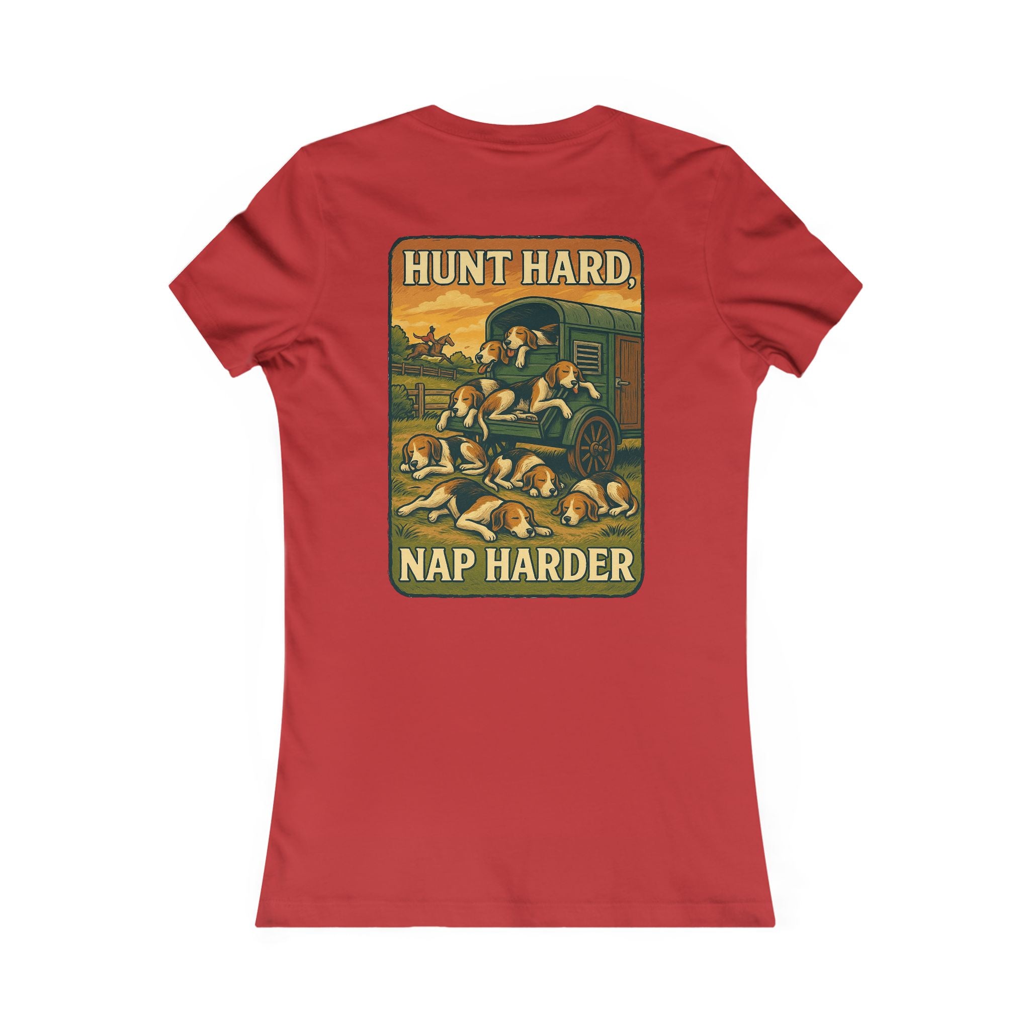 Woman’sHunt Hard, Nap Harder T-shirt