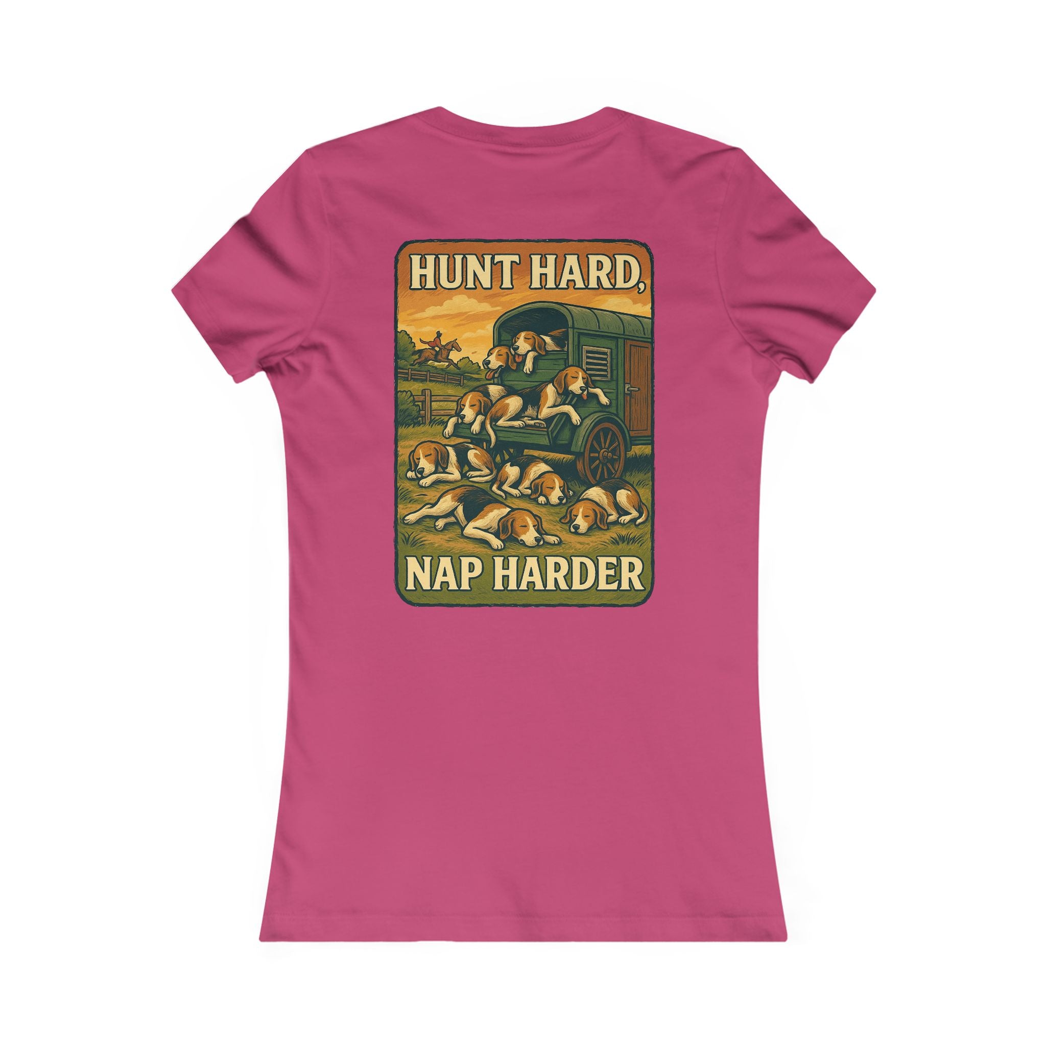 Woman’sHunt Hard, Nap Harder T-shirt