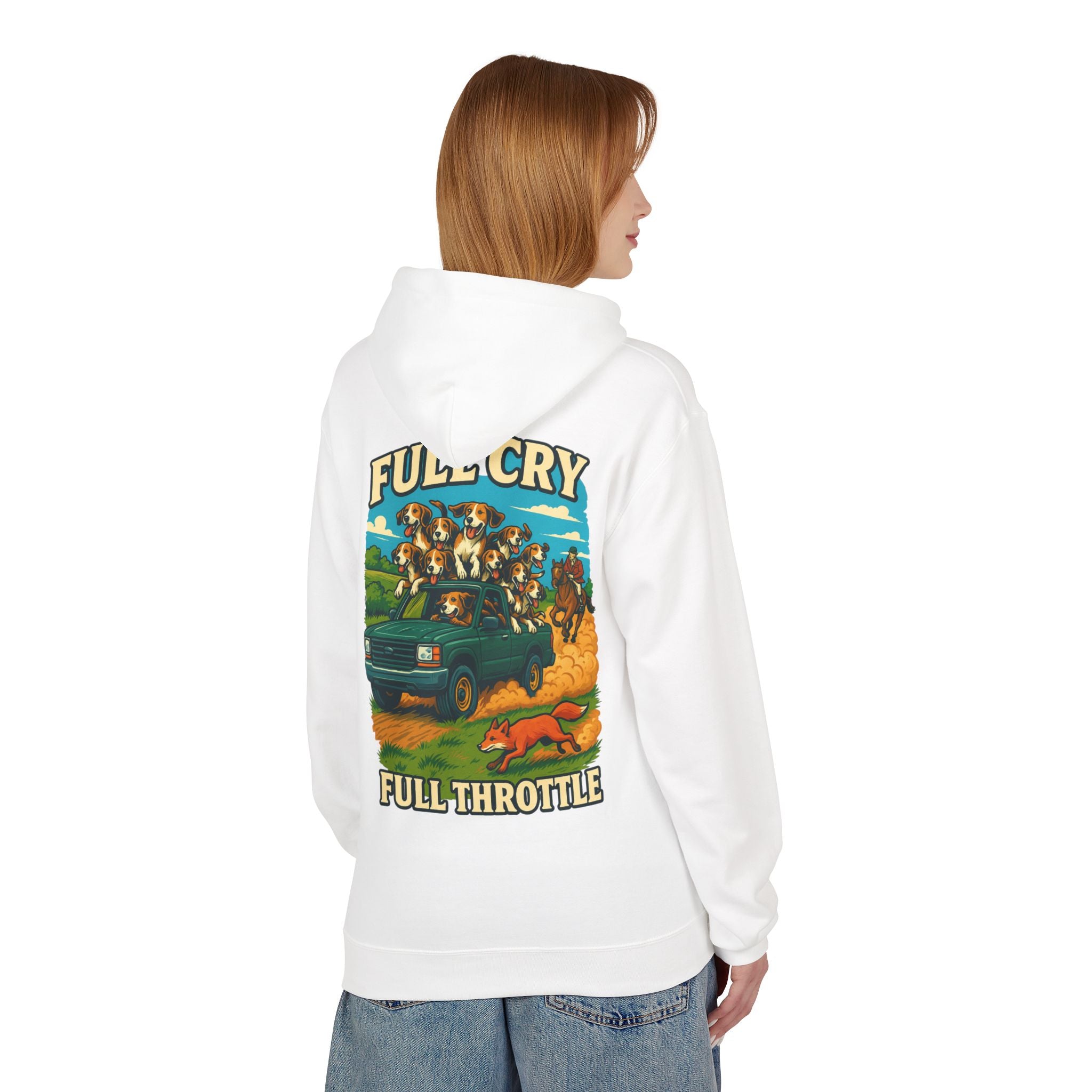 Woman's Full Cry, Full Throttle Hoodie