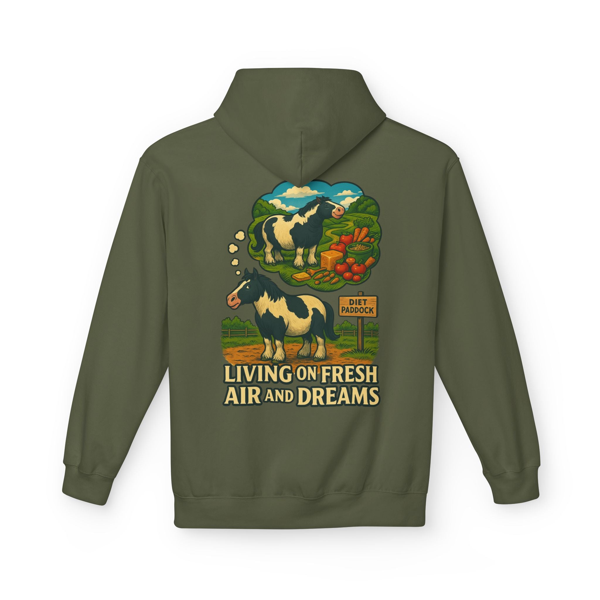 Woman's cob living on dreams Hoodie