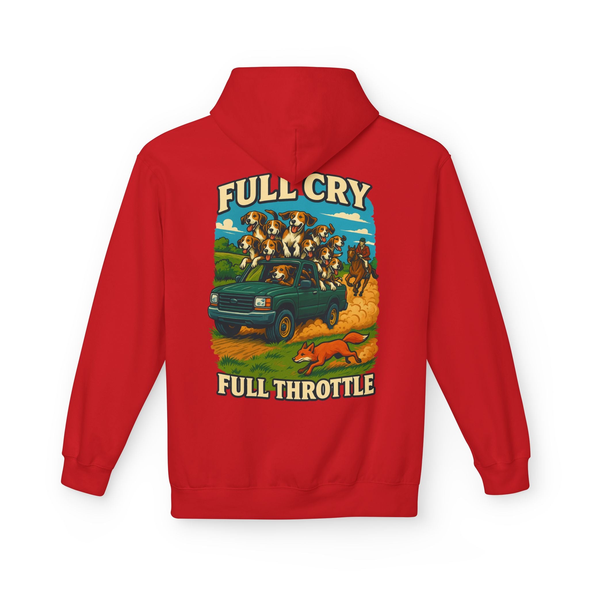 Woman's Full Cry, Full Throttle Hoodie