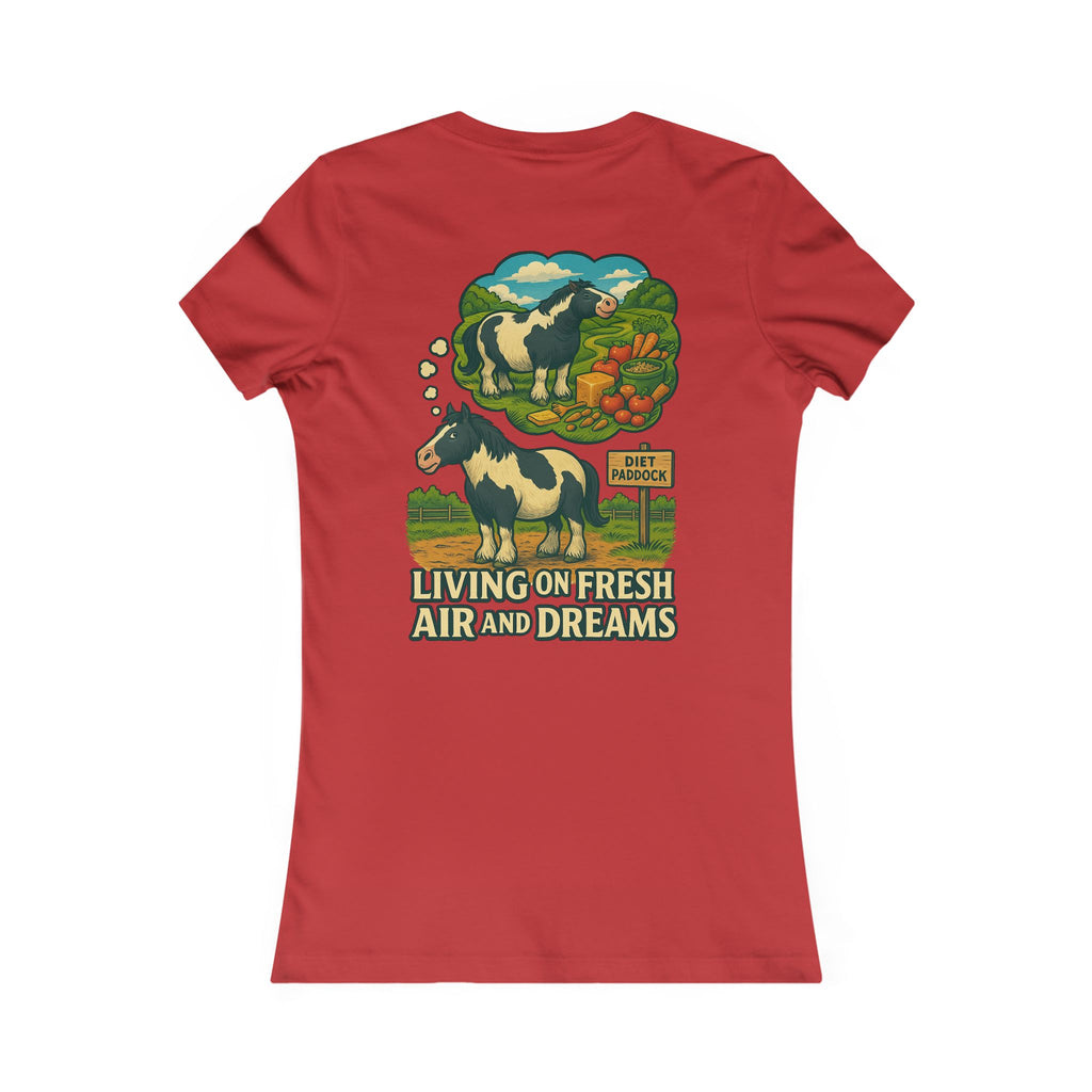 Woman's Cobs living on dreams T-shirt