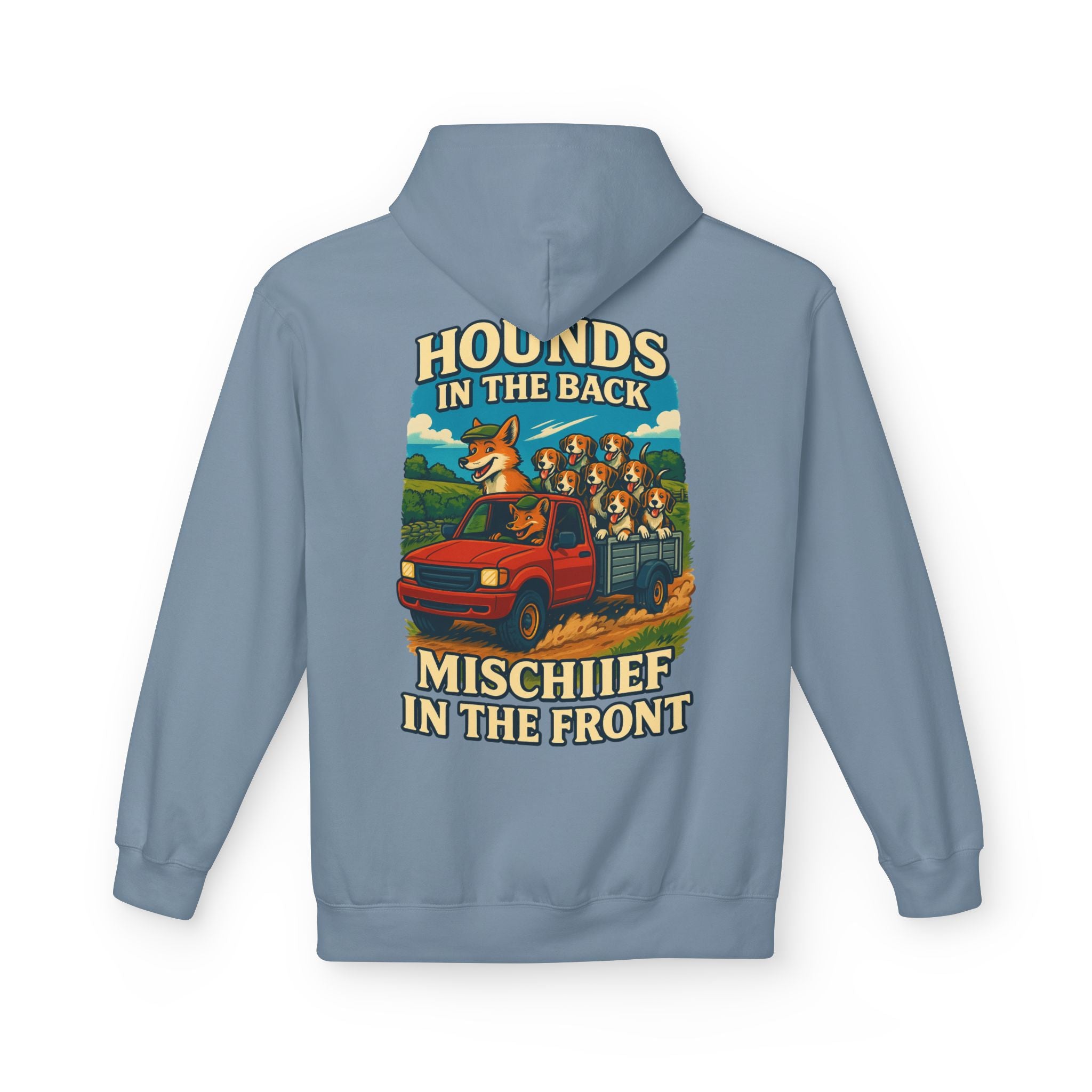 Woman's Hounds In The Back Hoodie