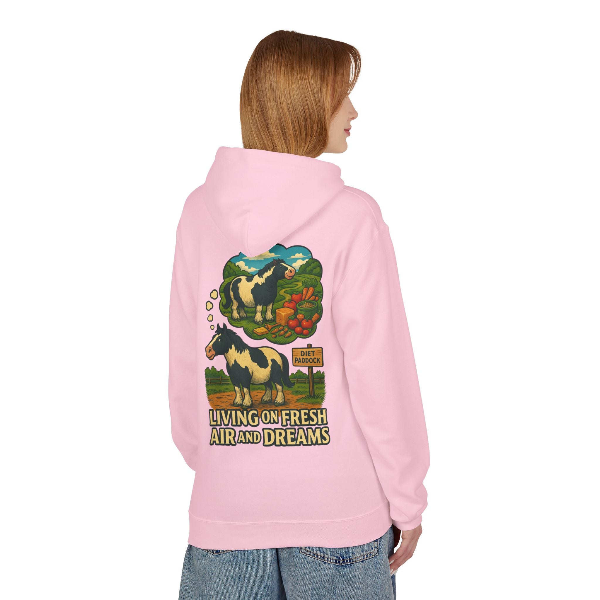 Woman's cob living on dreams Hoodie