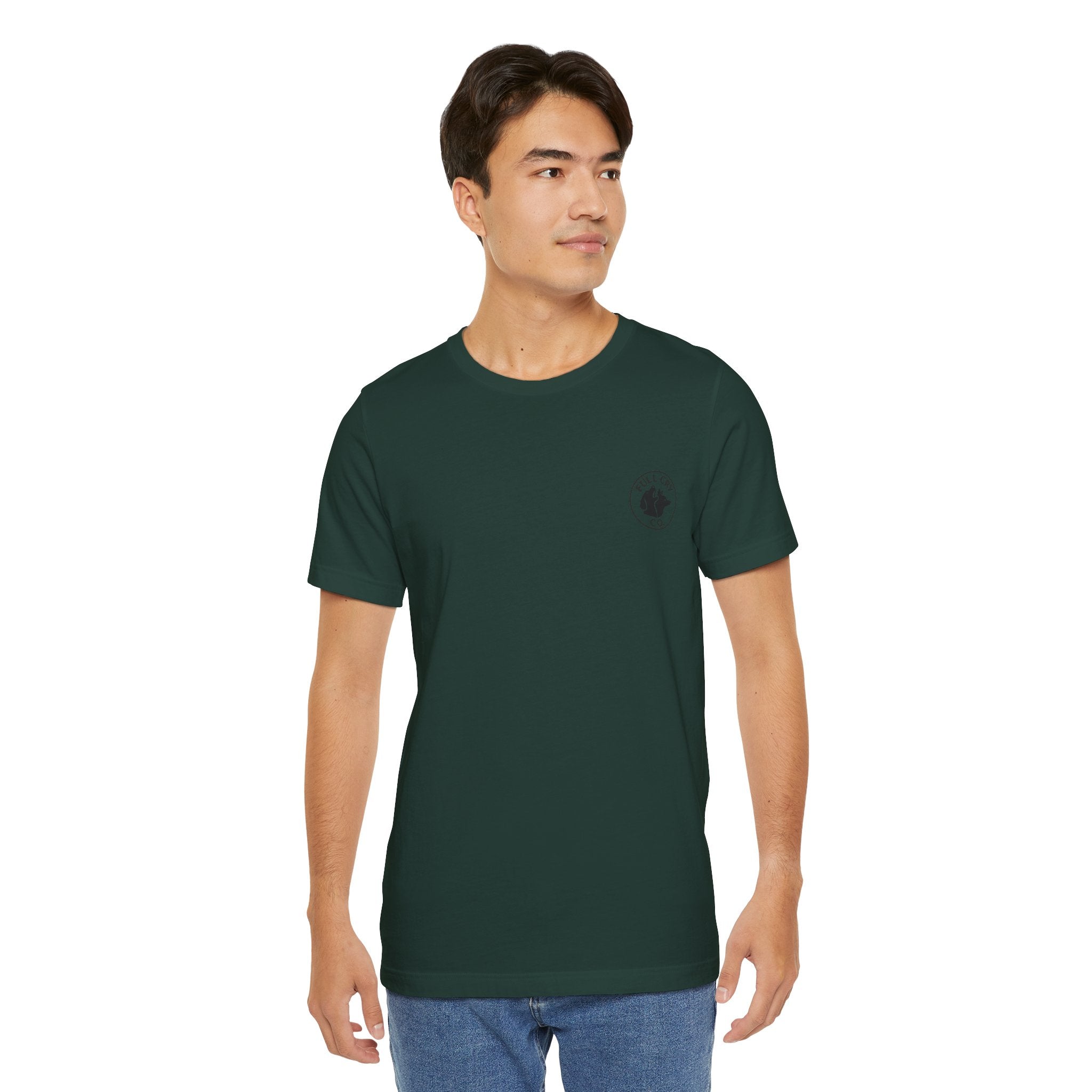 Men's Hounds in the Back, Mischief in the Front Tee