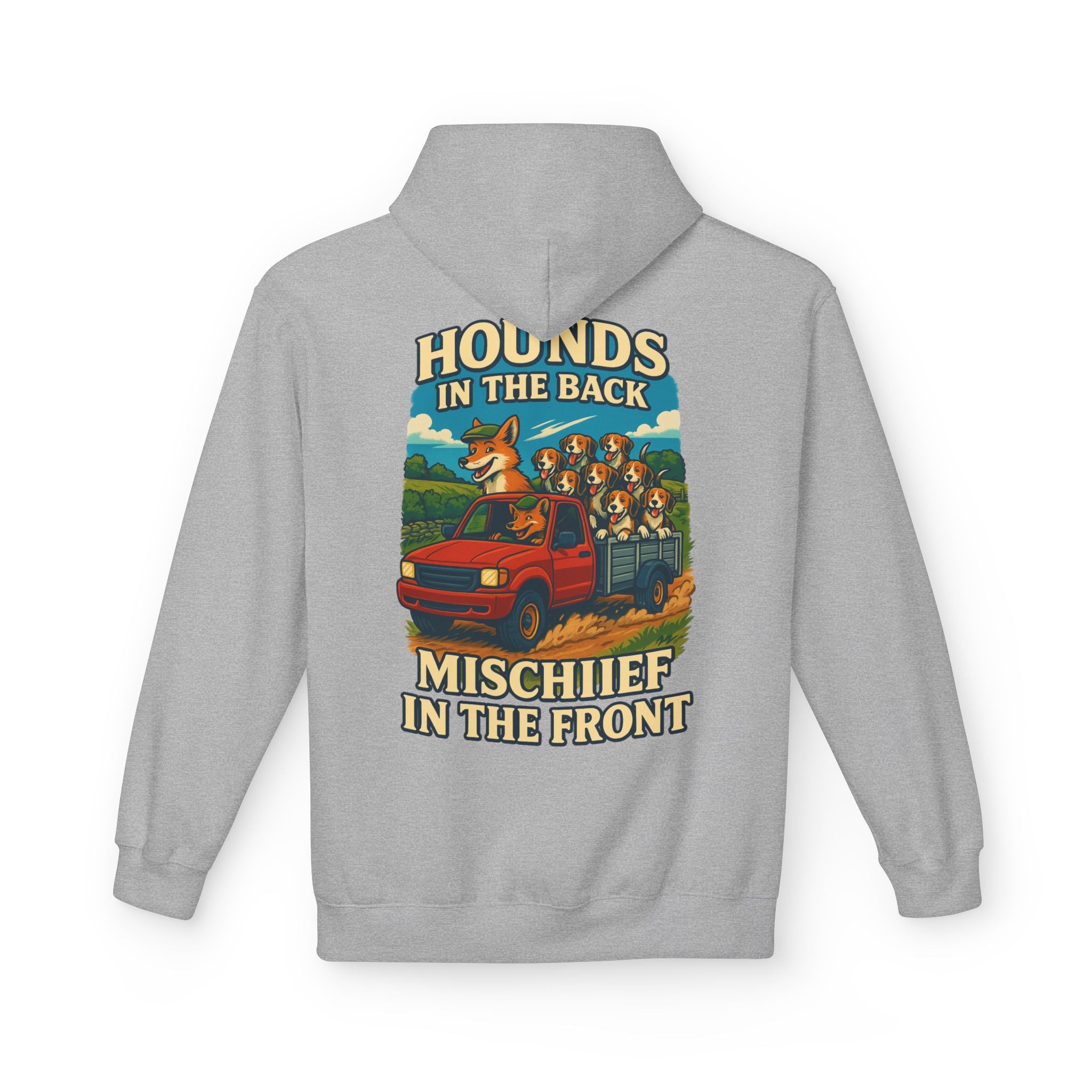 Woman's Hounds In The Back Hoodie