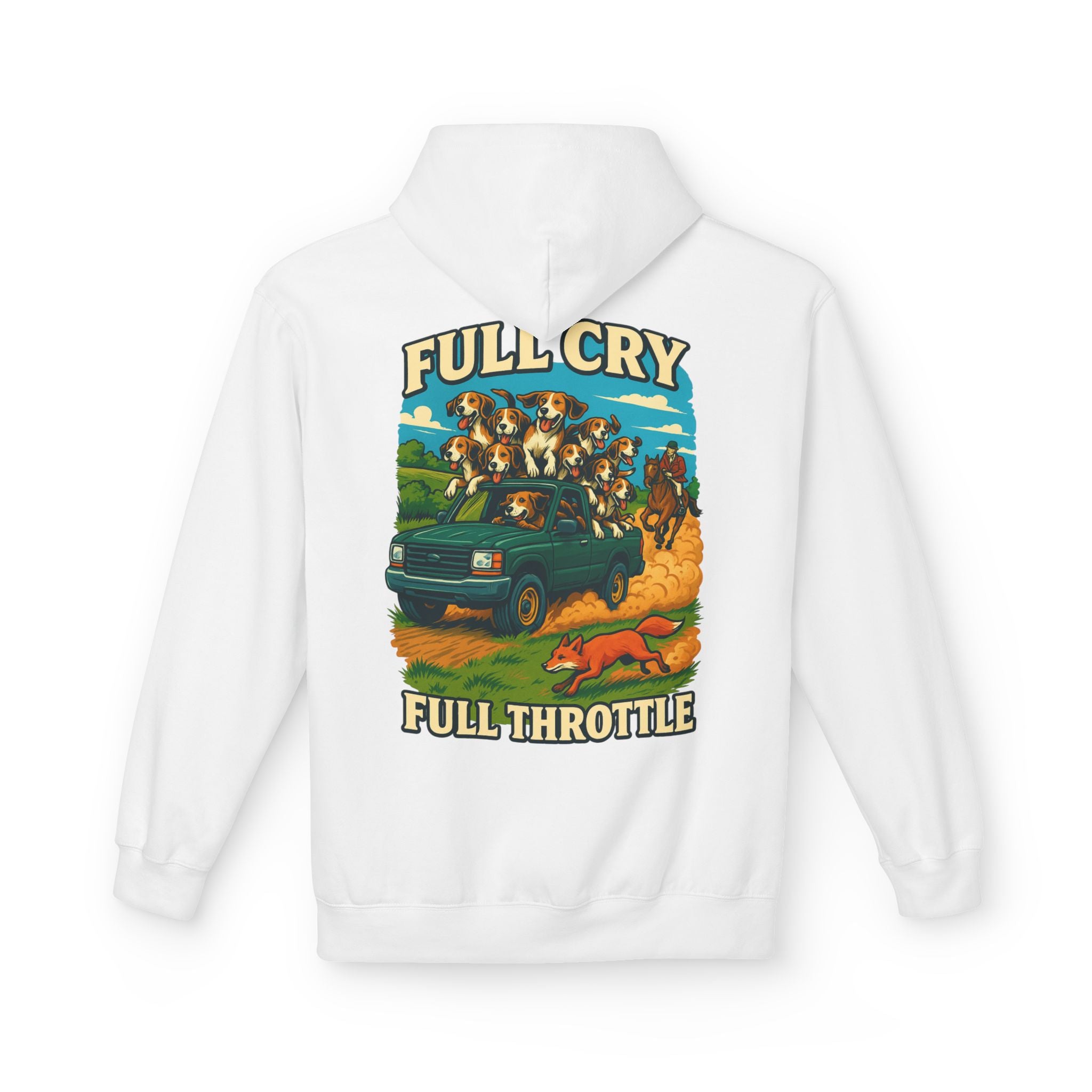 Woman's Full Cry, Full Throttle Hoodie
