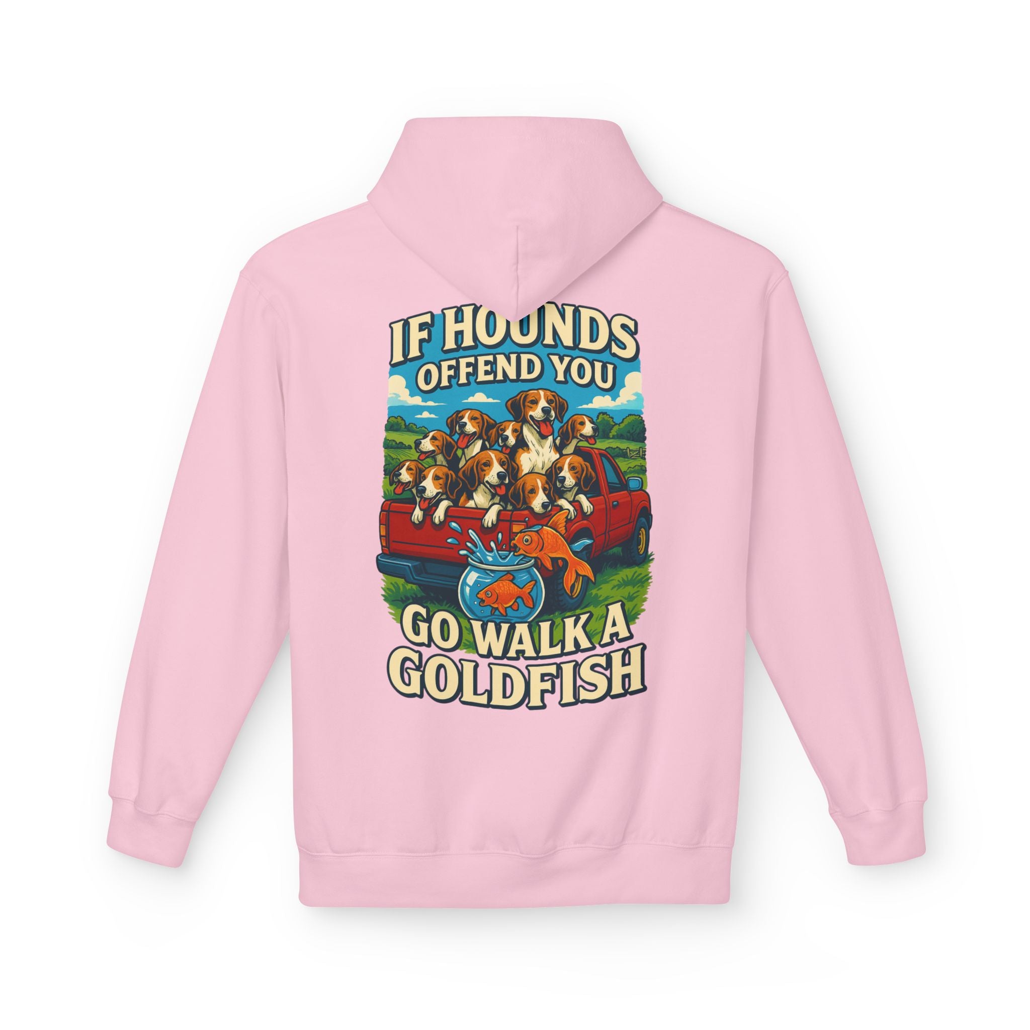 Woman's Walk A Goldfish Hoodie