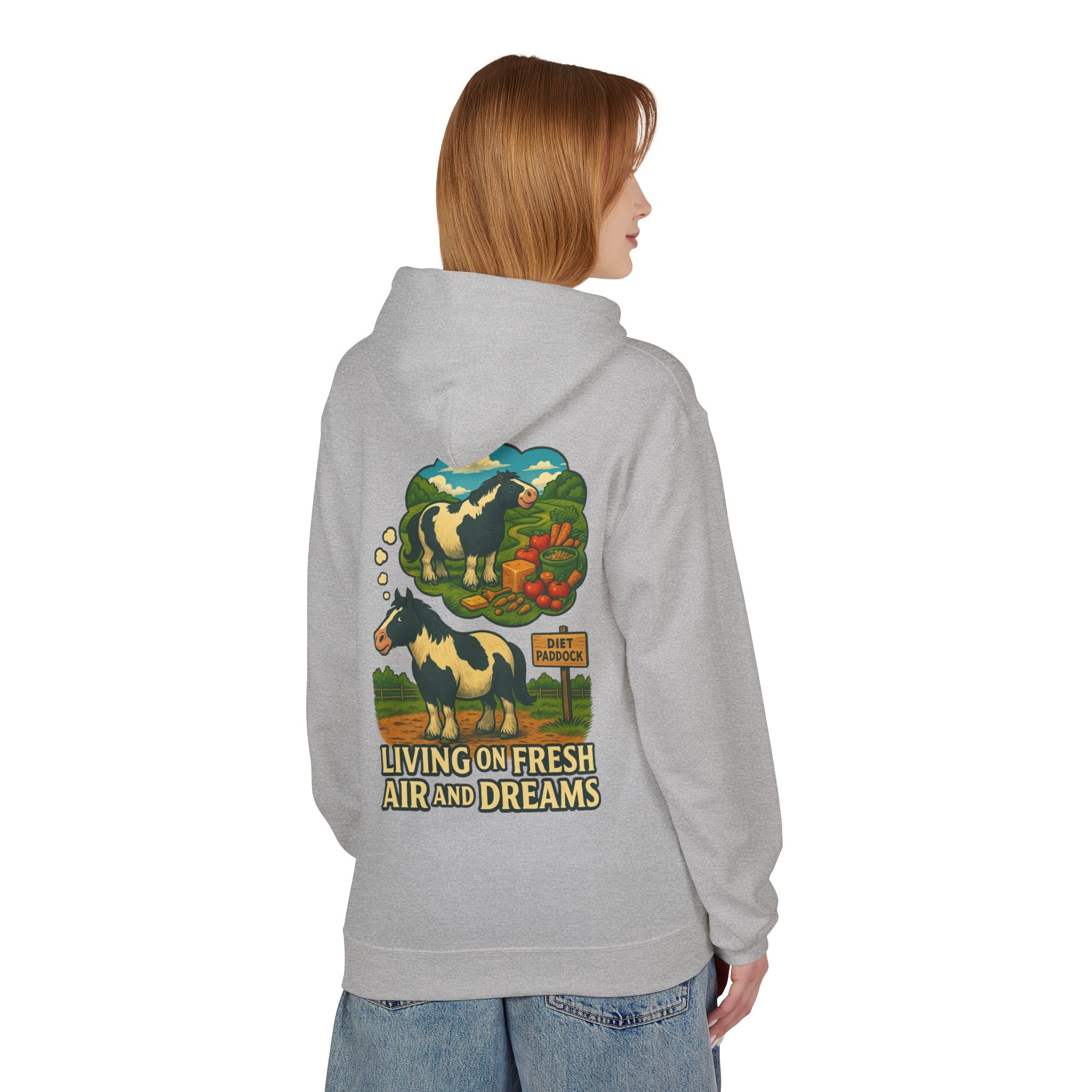 Woman's cob living on dreams Hoodie