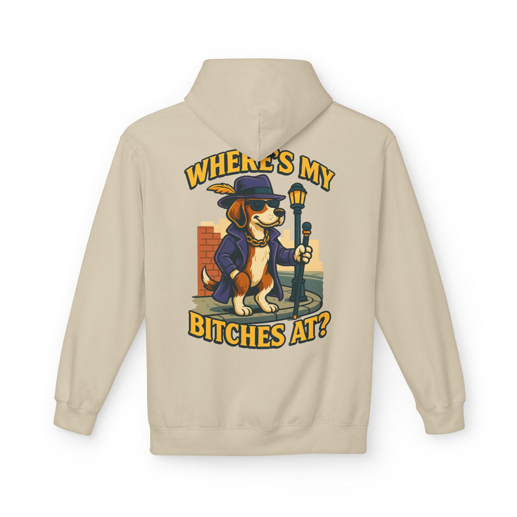 Men’s Where’s my B****’s At Hoodie