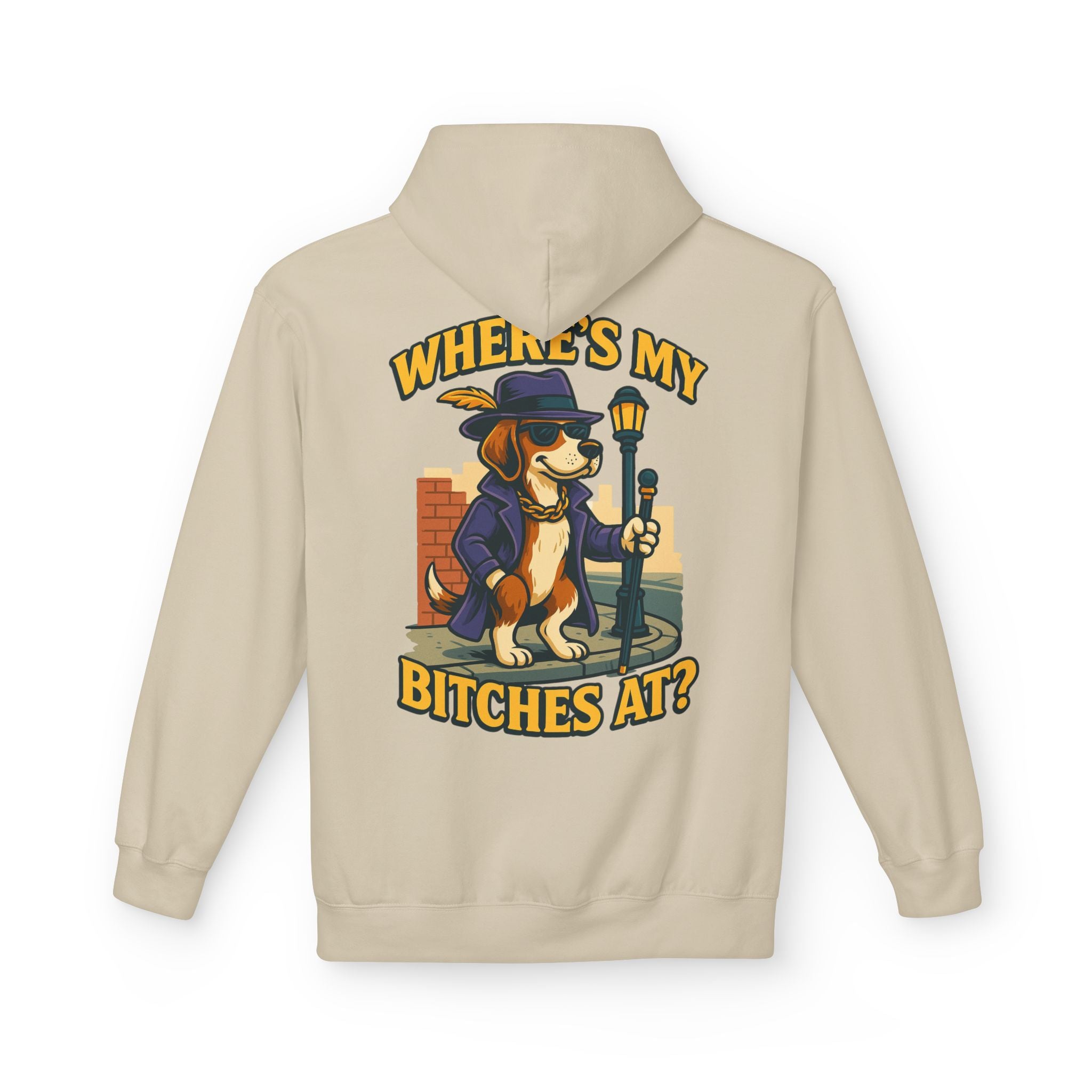 Men’s Where’s my B****’s At Hoodie