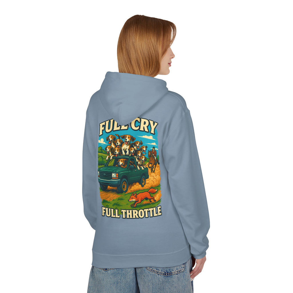 Woman's Full Cry, Full Throttle Hoodie