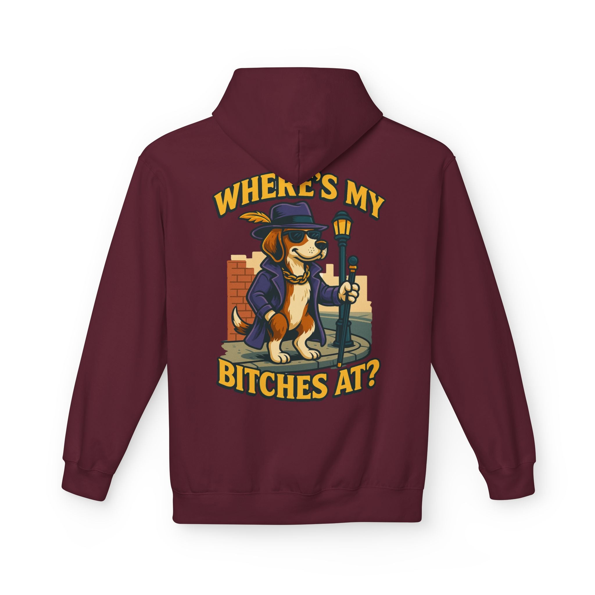 Men’s Where’s my B****’s At Hoodie