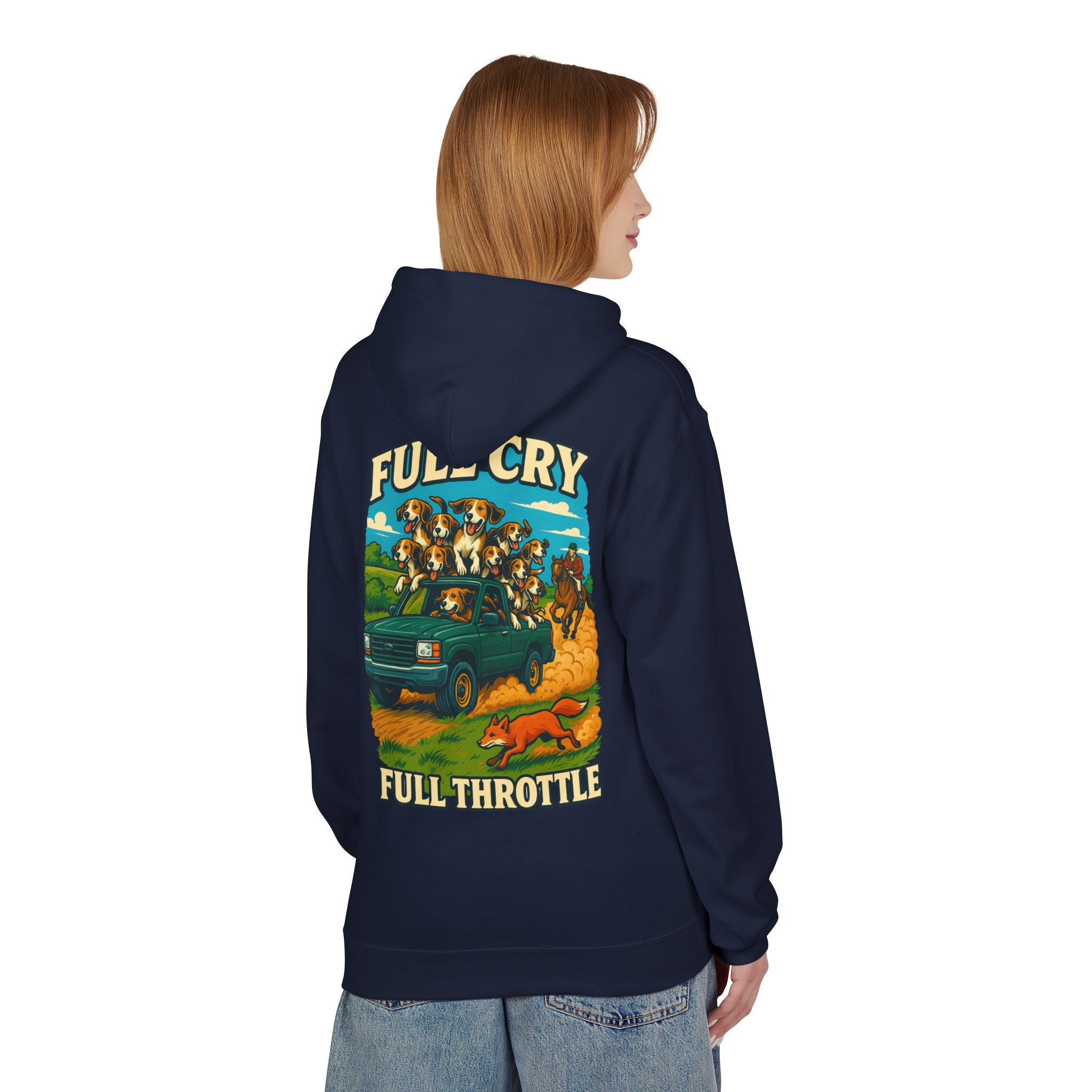 Woman's Full Cry, Full Throttle Hoodie