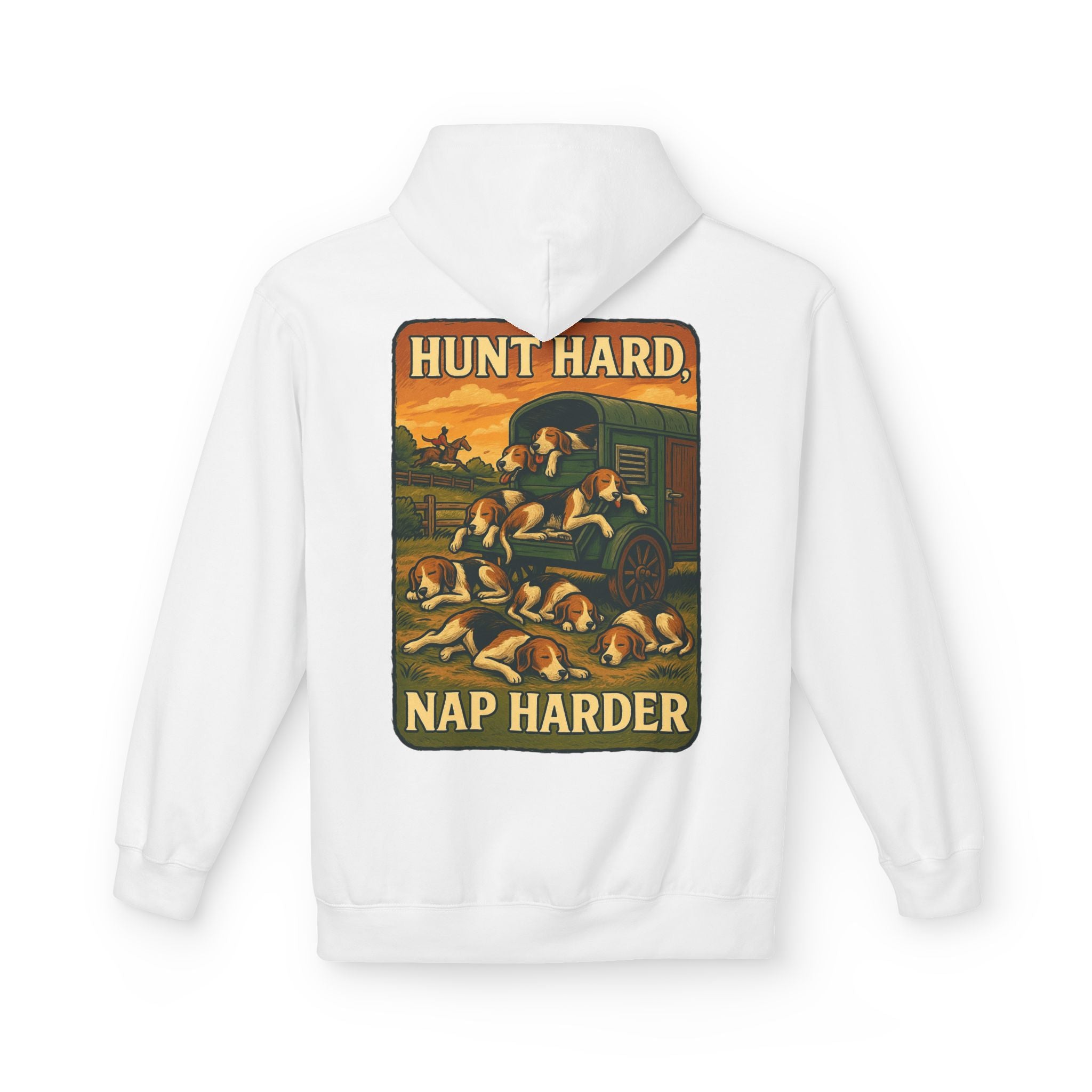 Woman's Hunt Hard, Nap Harder Hoodie
