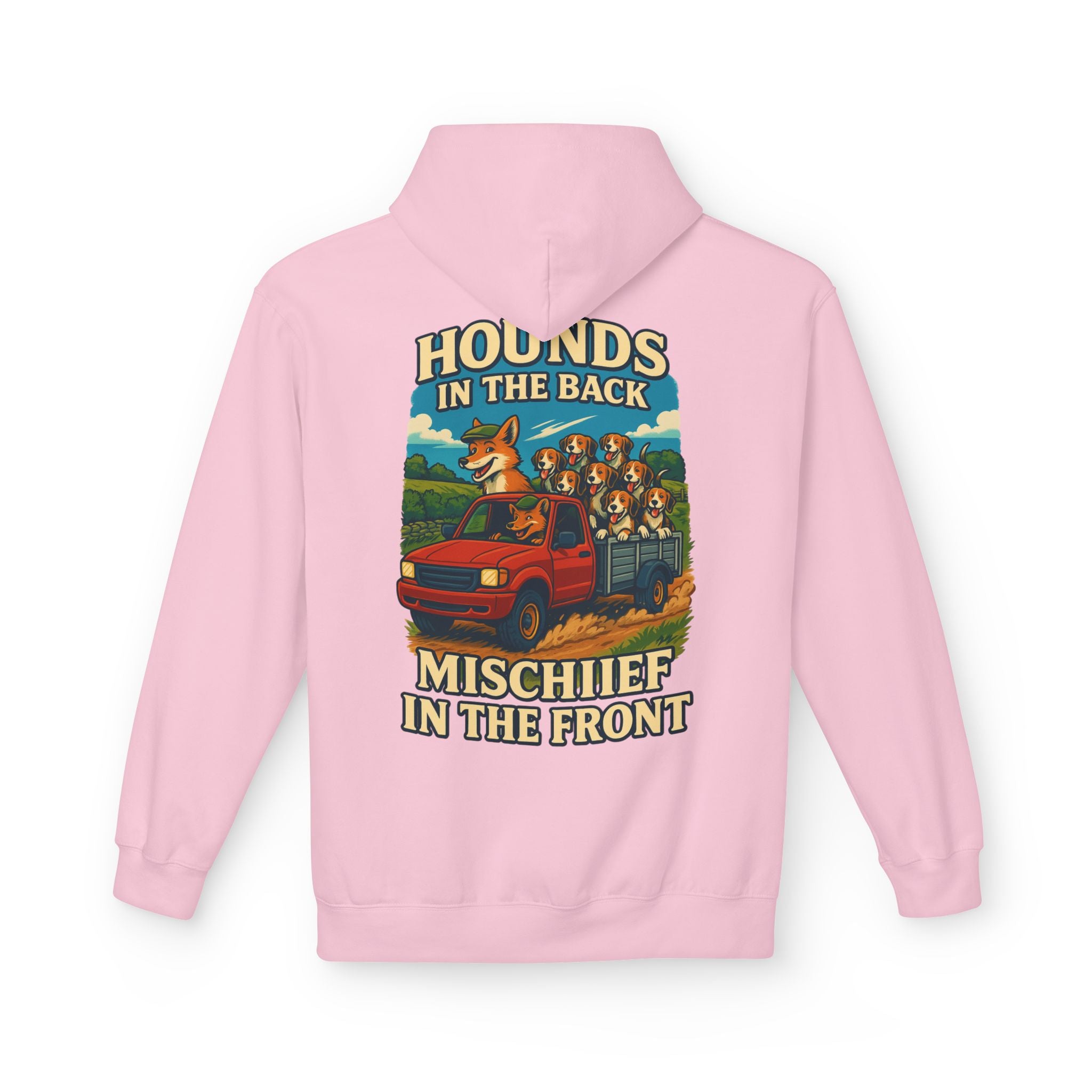 Woman's Hounds In The Back Hoodie