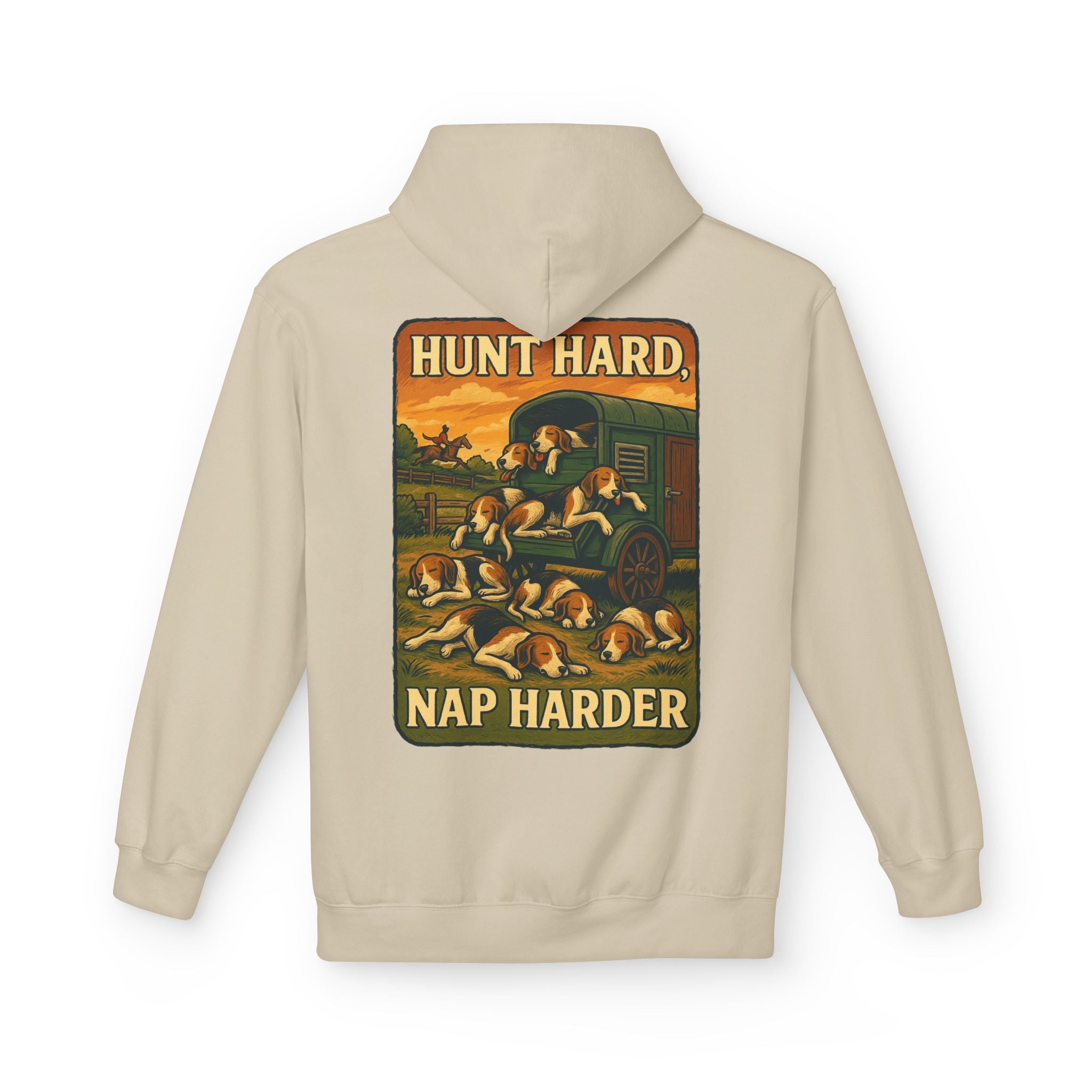Men’s Hunt Hard, Nap Harder Hoodie