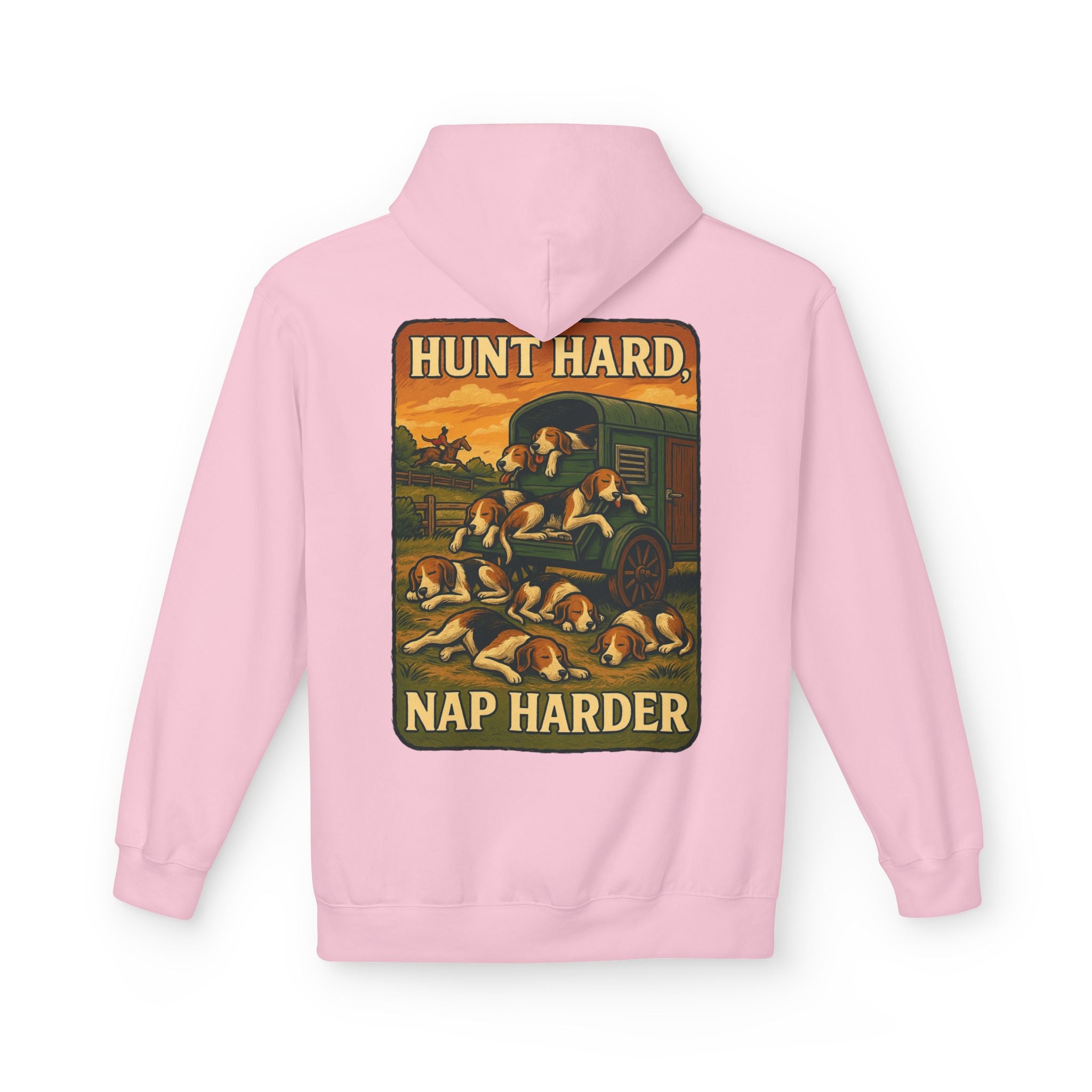 Woman's Hunt Hard, Nap Harder Hoodie
