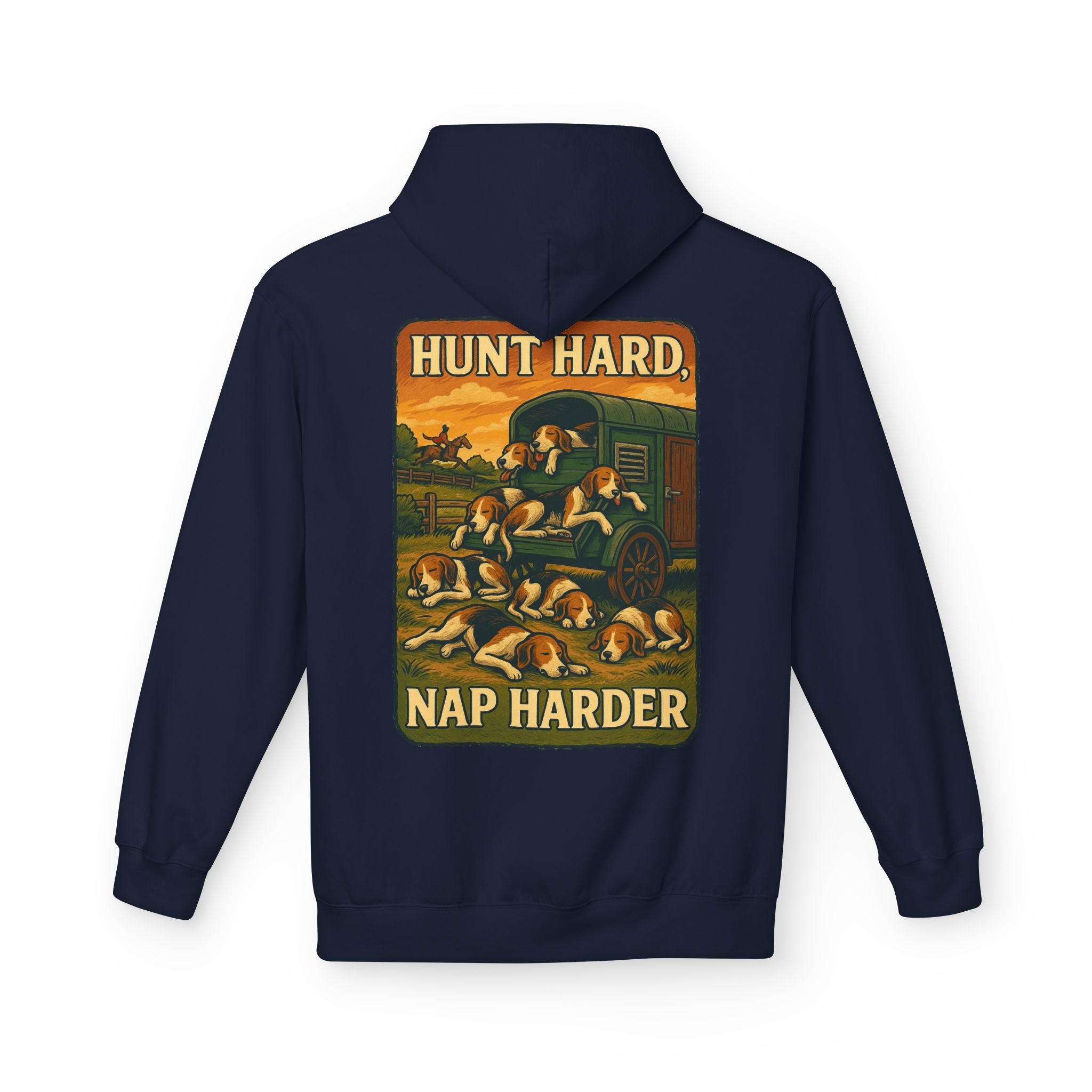 Men’s Hunt Hard, Nap Harder Hoodie