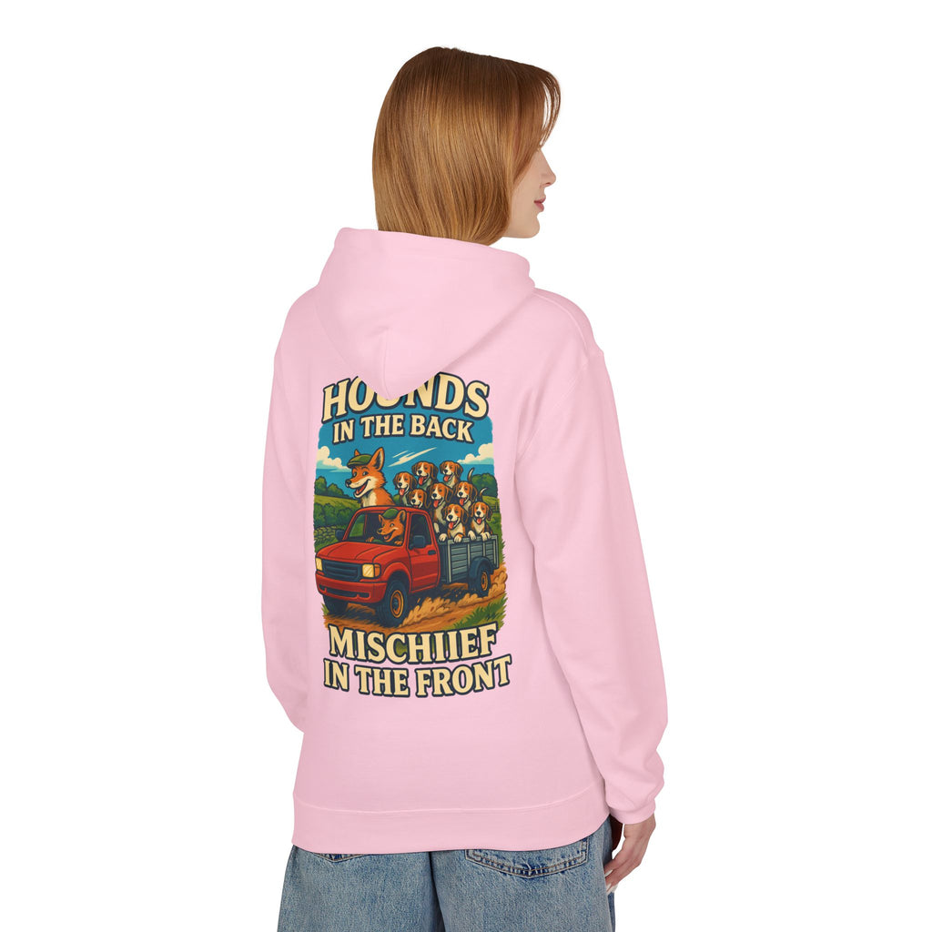 Woman's Hounds In The Back Hoodie