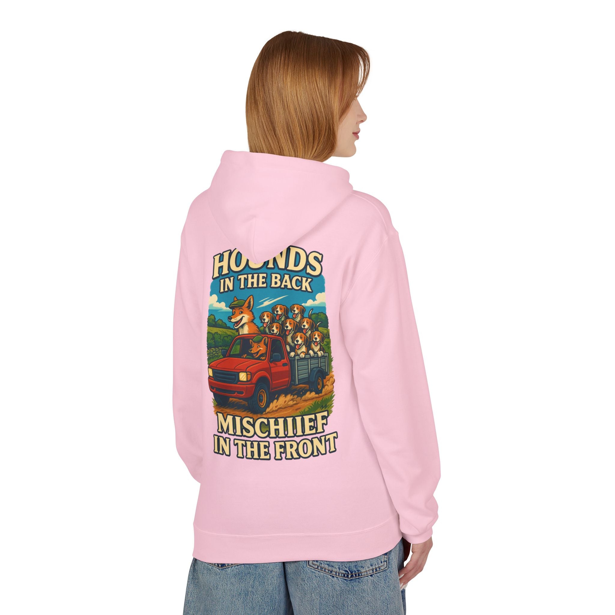 Woman's Hounds In The Back Hoodie