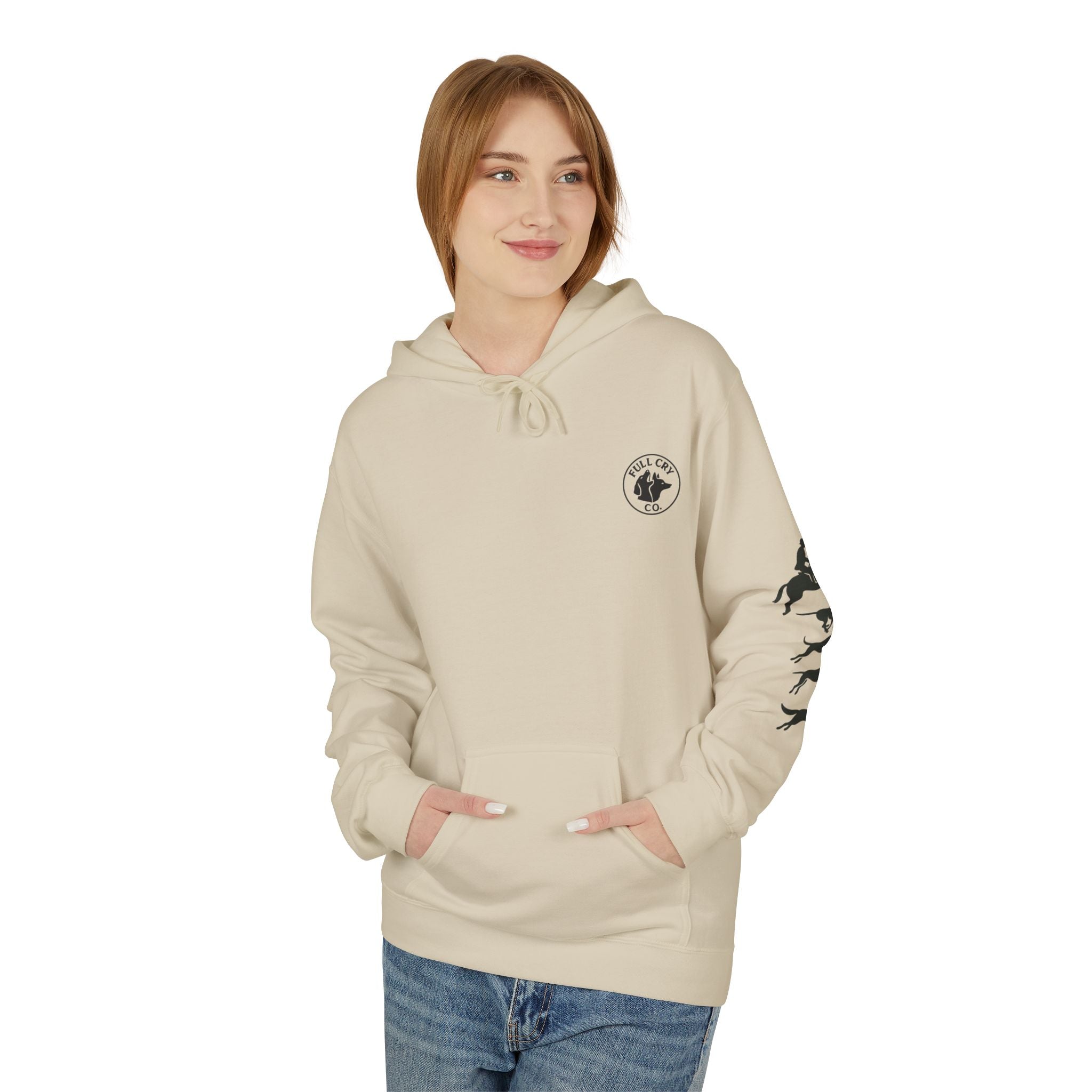 Woman's Logo + Arm Hoodie