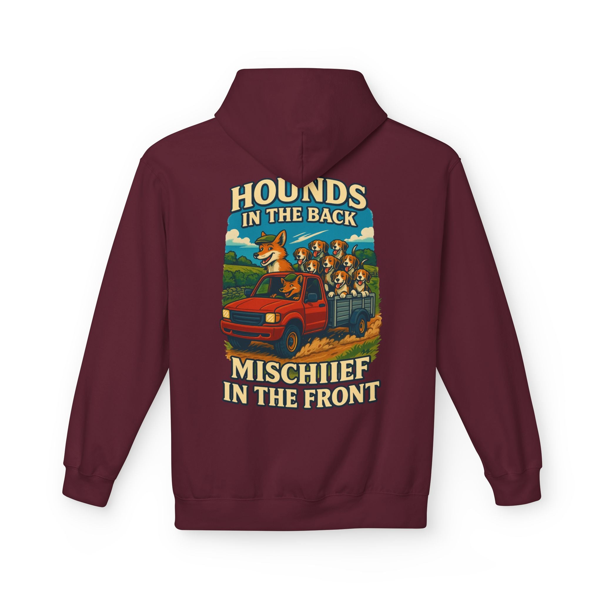 Men’s Hound and mischief Hoodie